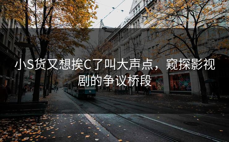 小S货又想挨C了叫大声点，窥探影视剧的争议桥段